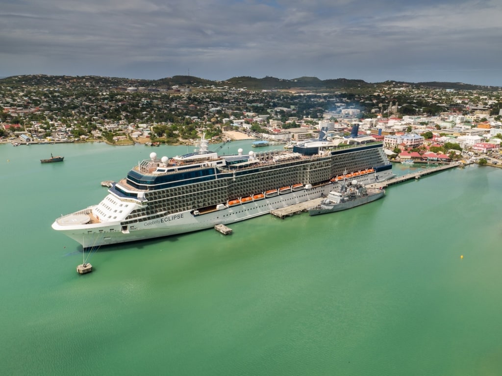 Celebrity Eclipse ship in port