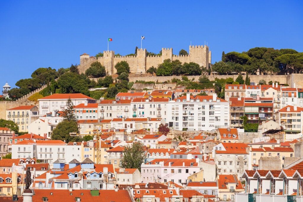 View of Lisbon with Saint George’s Castle
