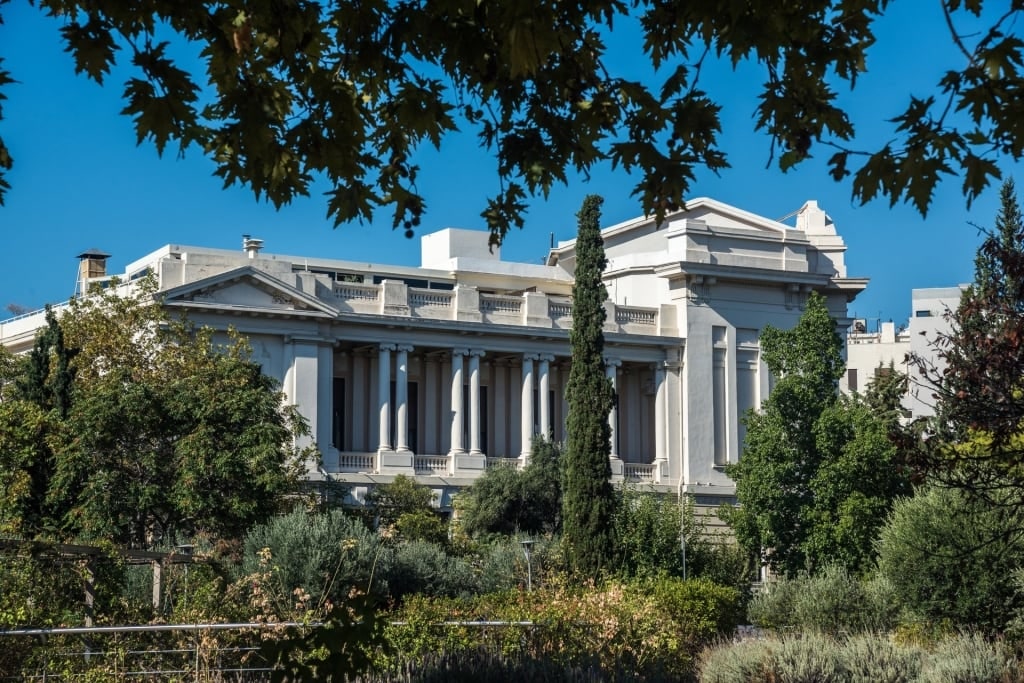 Beautiful facade of Benaki Museum