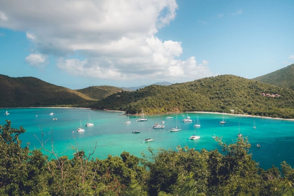 Scenic island of St. John