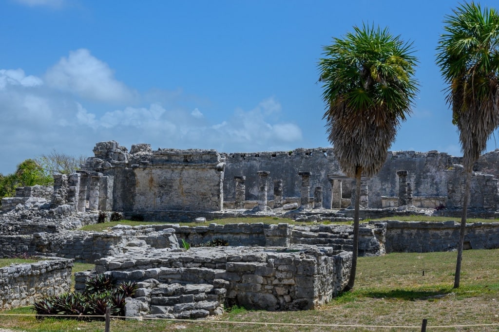 Beautiful Tulum ruins in Cozumel