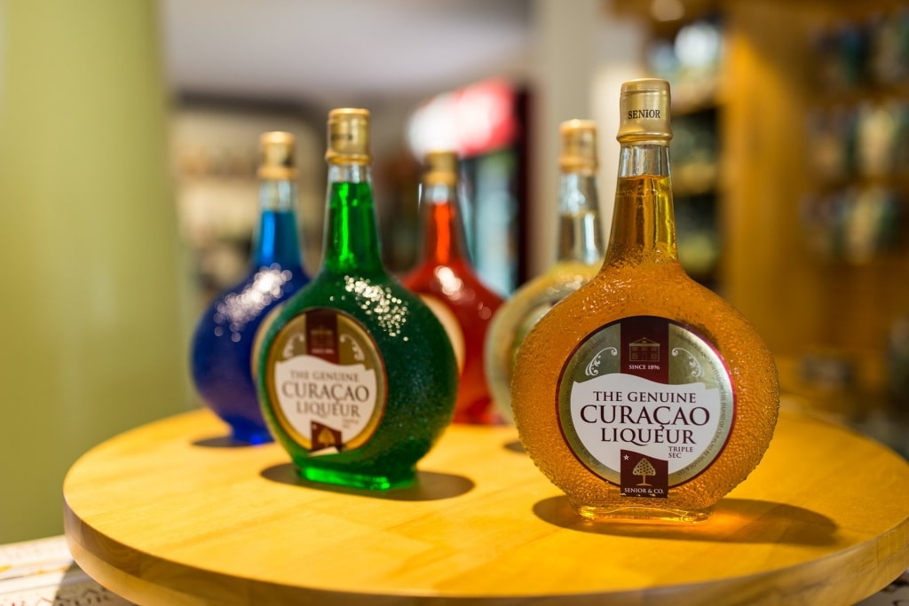 Famed Curacao liqueur