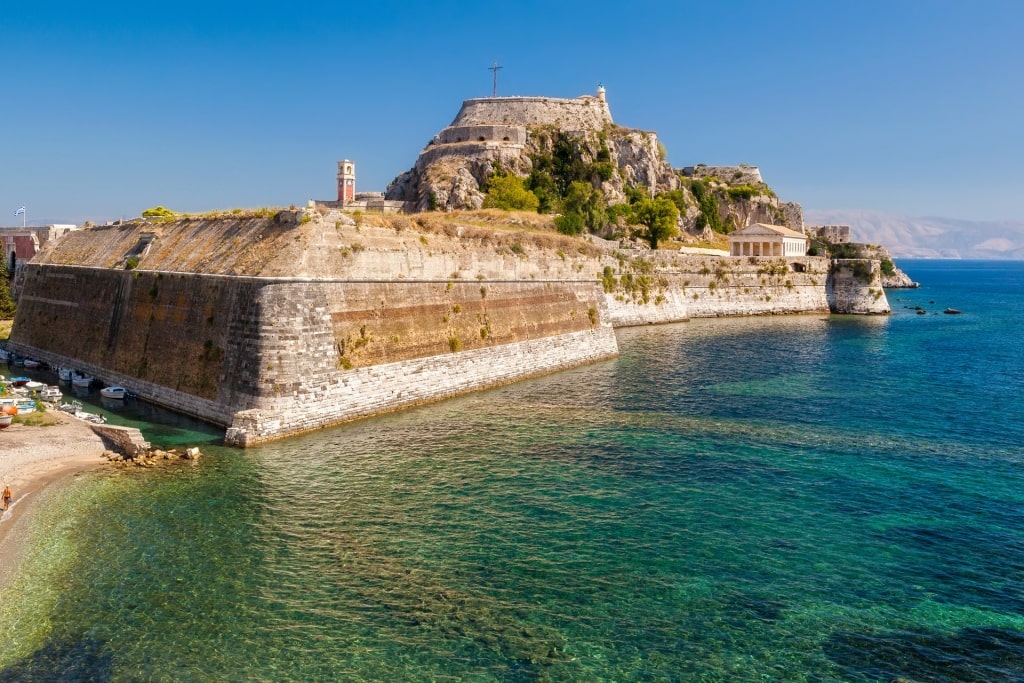 Historic Old Venetian Fortress, Corfu