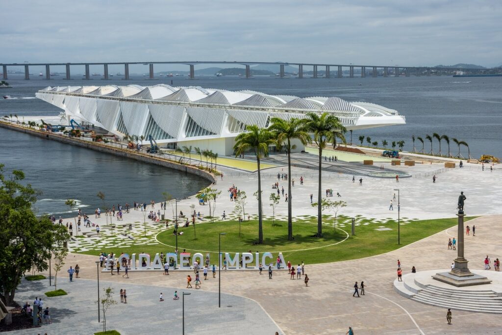 Uniquely designed Museum of Tomorrow in Brazil