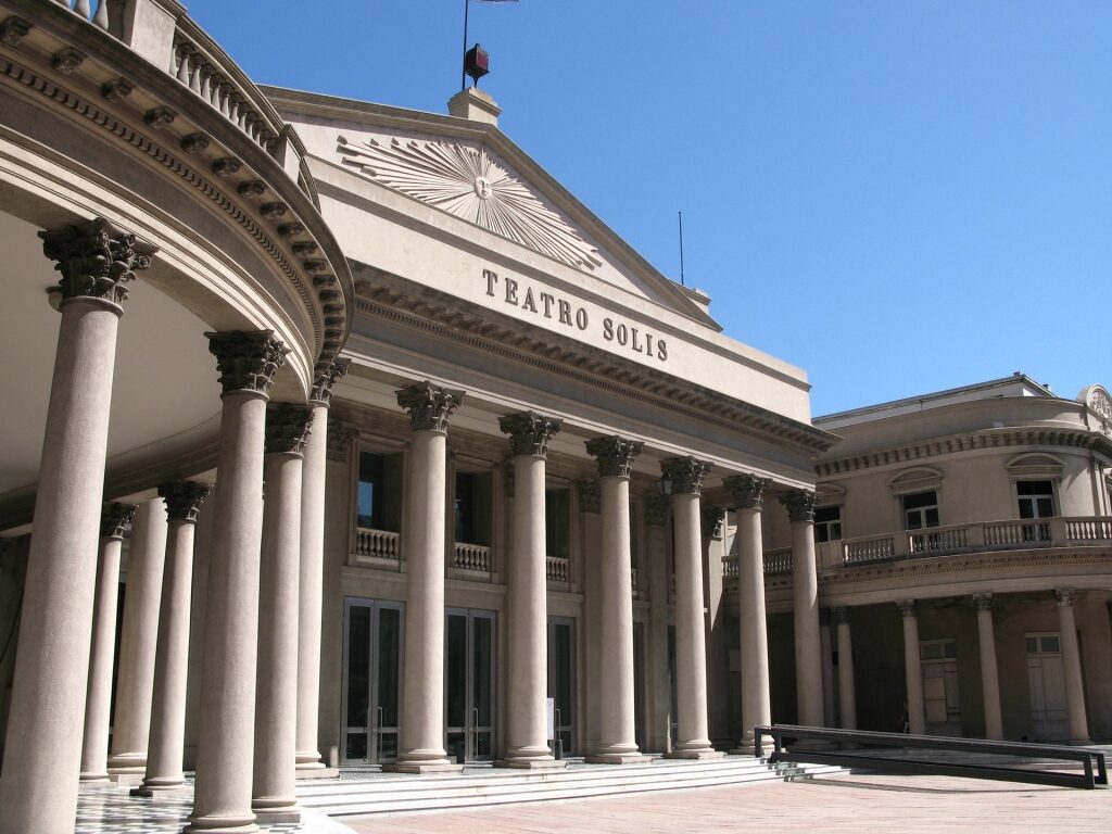 Facade of Solis Theater, Uruguay