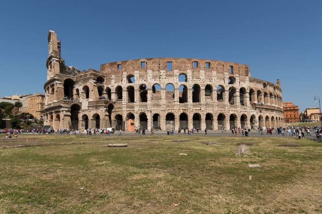Facade of Colosseum, Rome