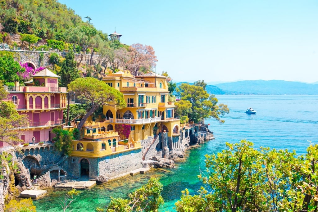 Colorful houses of Portofino