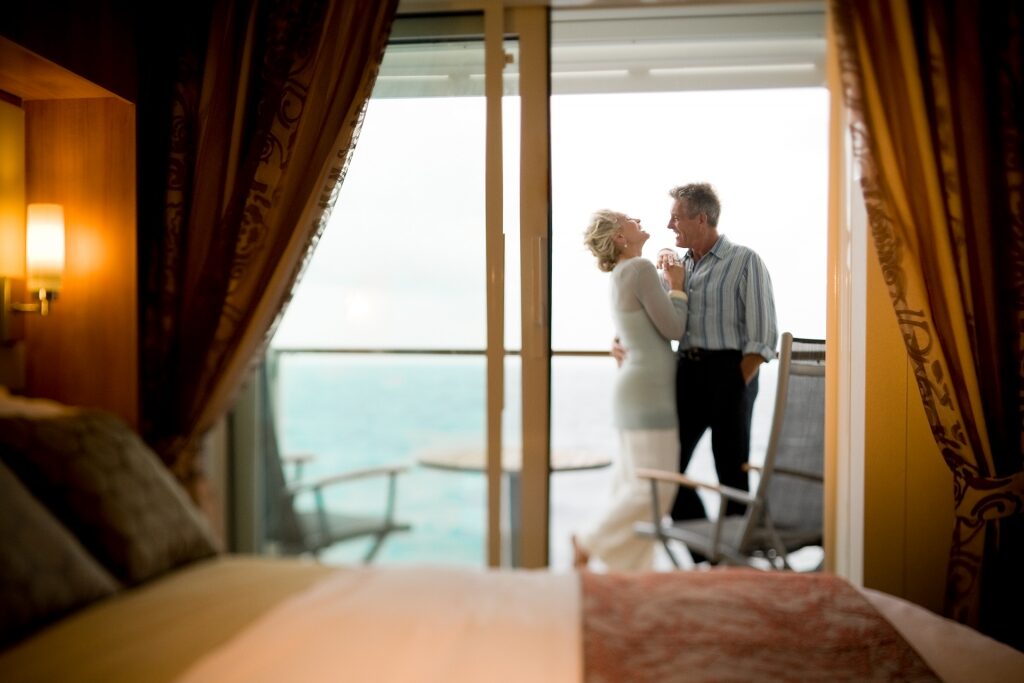 Senior citizen cruise - veranda stateroom