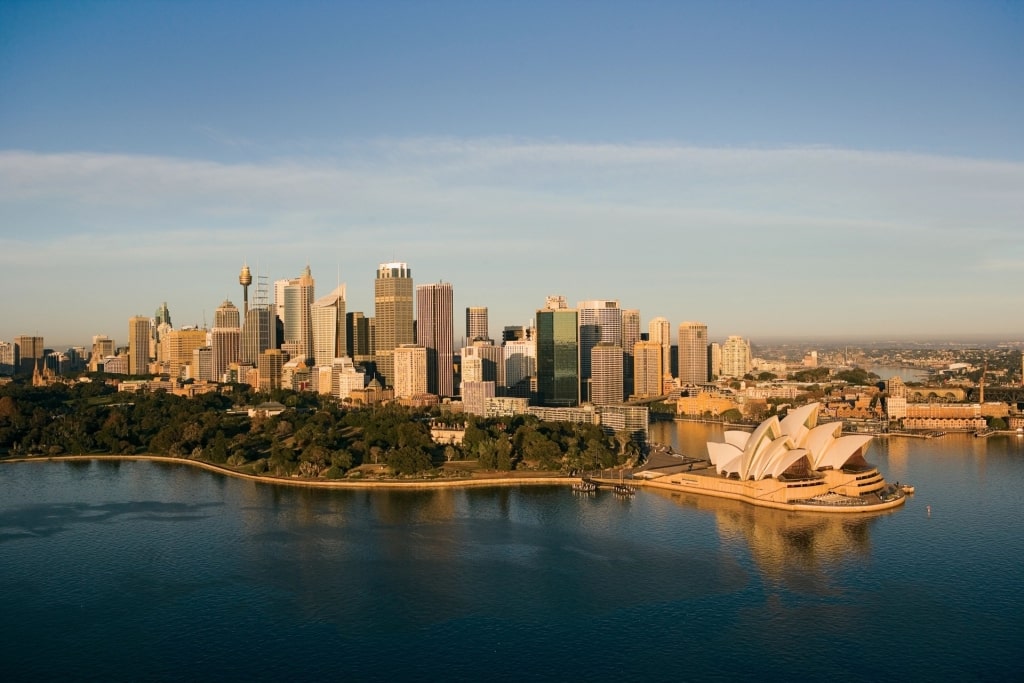 Skyline of Sydney, Australia