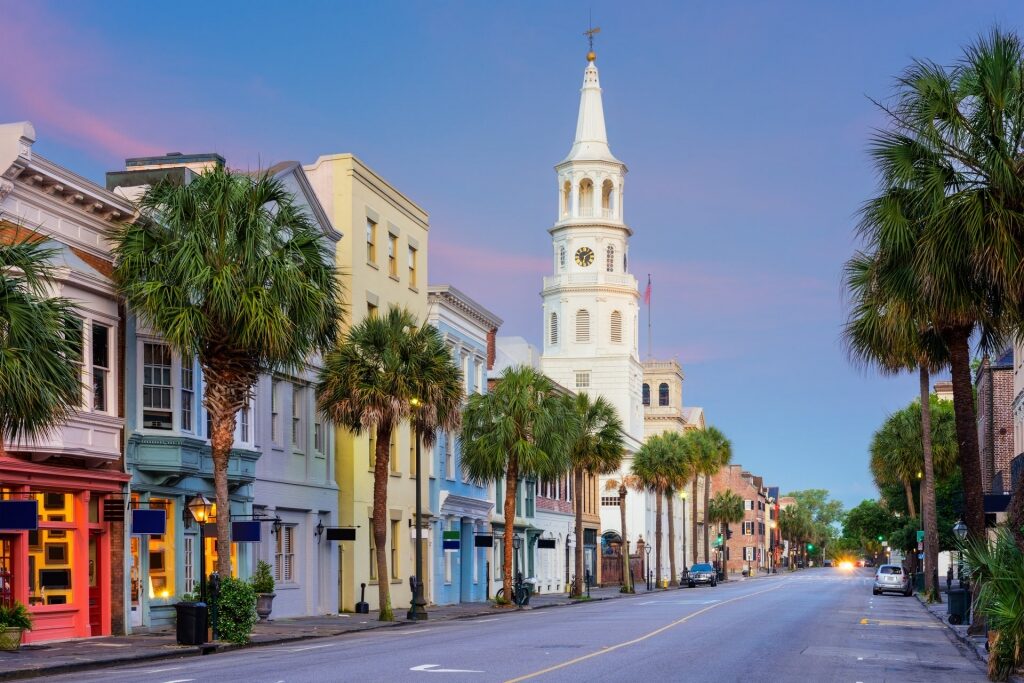 Street in Charleston South Carolina