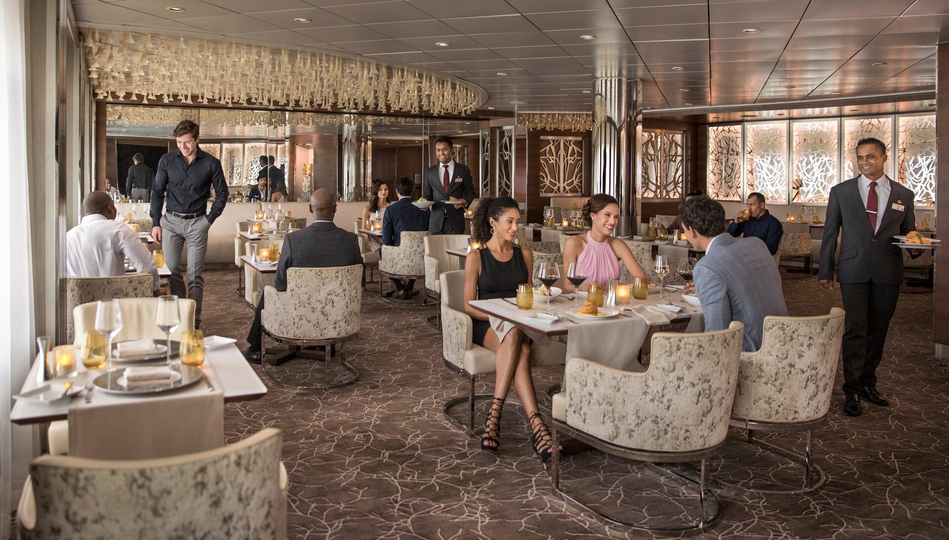 celebrity cruise line dining options