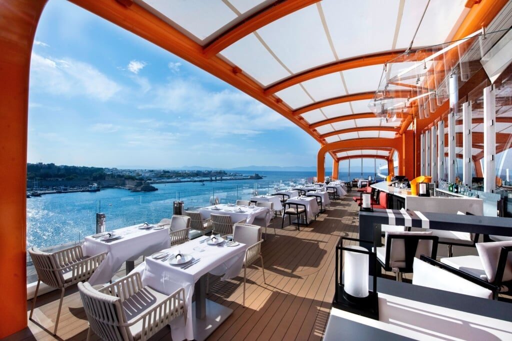 View of Celebrity Cruises Magic Carpet