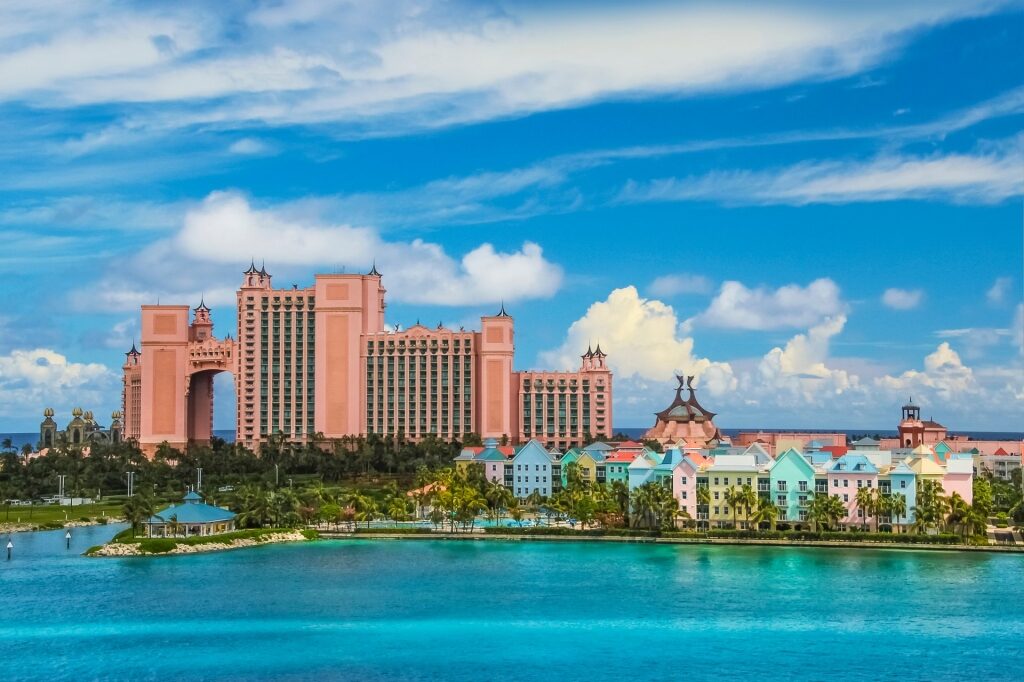 Picturesque landscape of Nassau,Bahamas