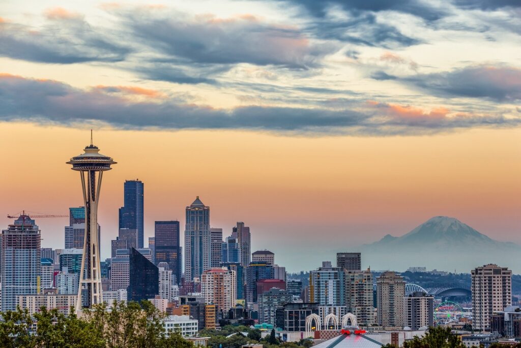 Scenic Seattle skyline