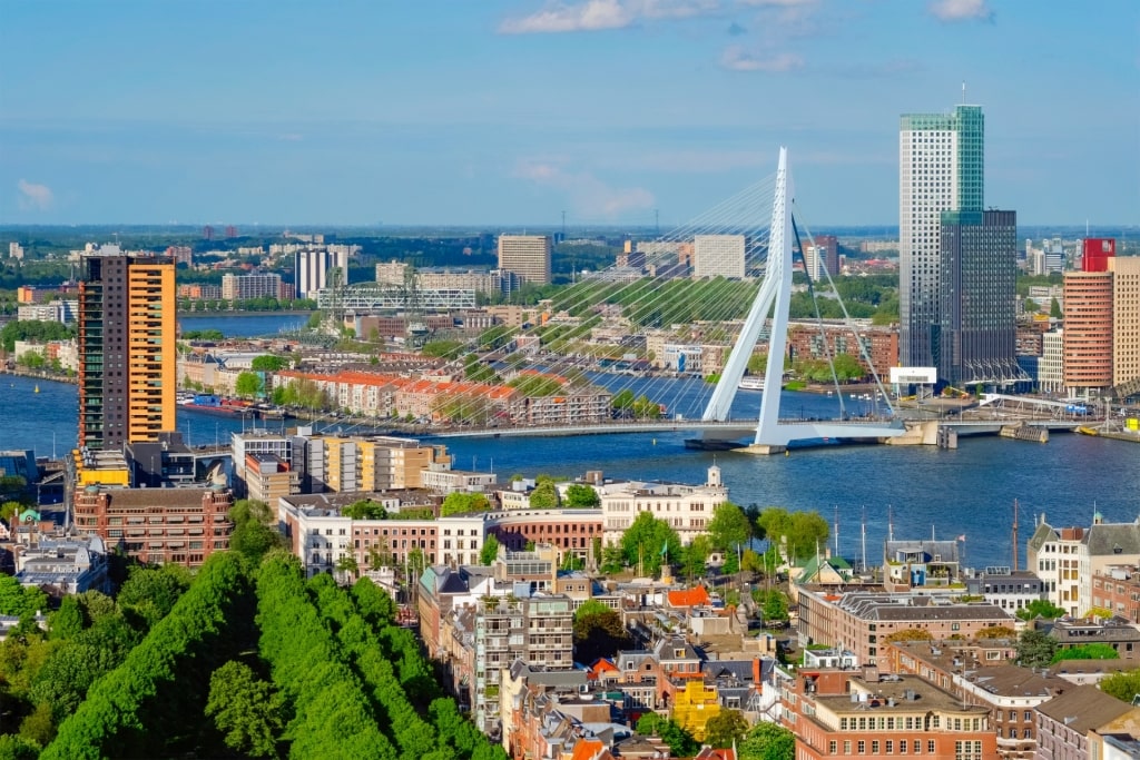 Cityscape of Rotterdam