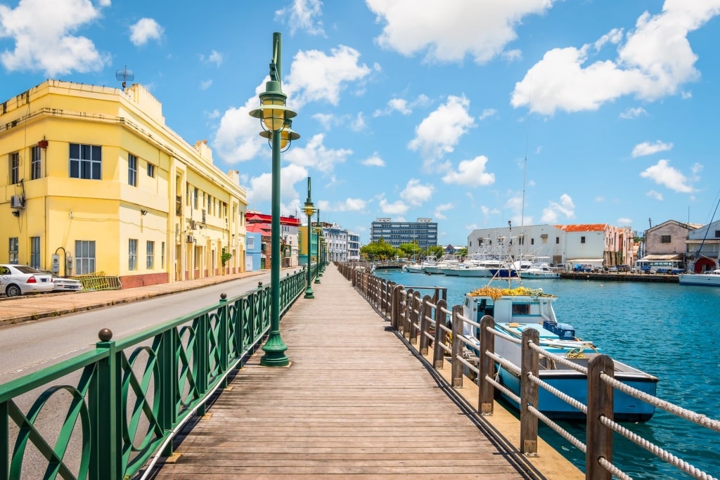 Promenade in Bridgetown, Barbados, Southern Caribbean Islands