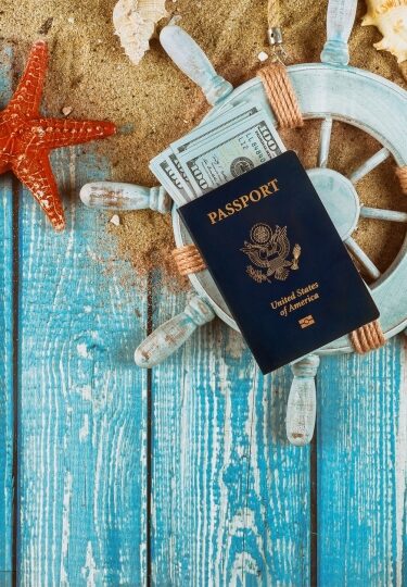 passport card on cruise