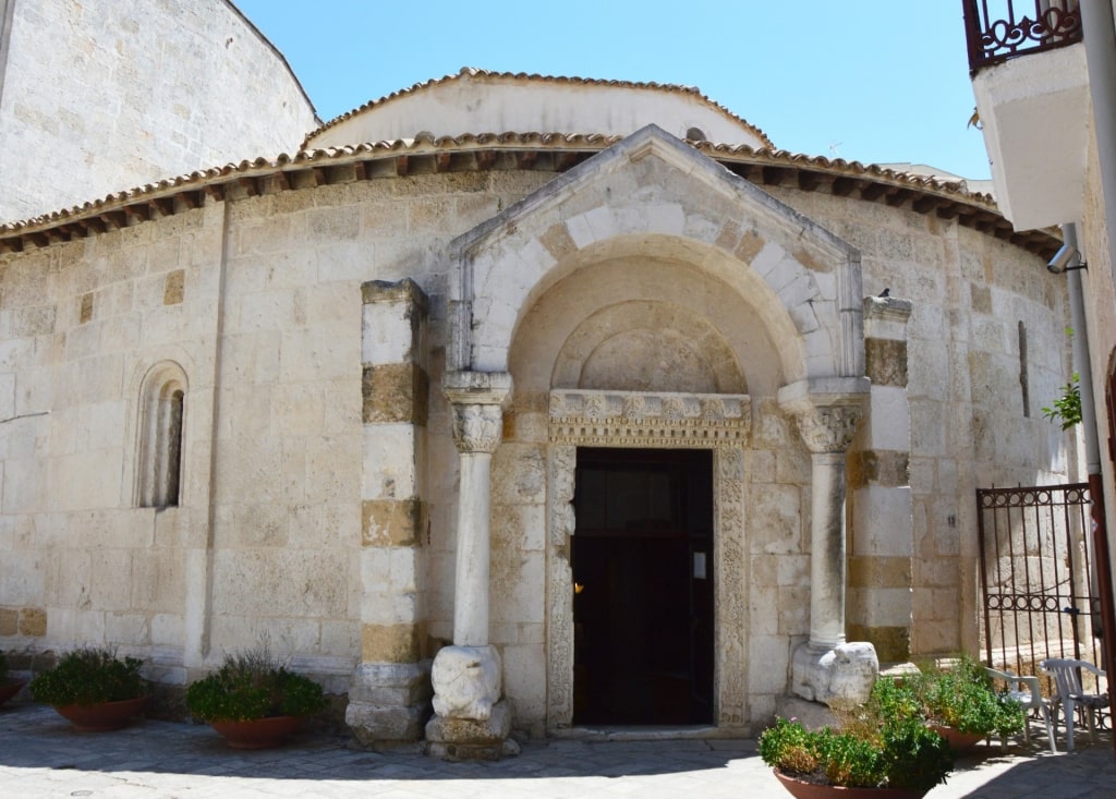 Exterior of Tempio di San Giovanni al Sepolcro, Brindisi