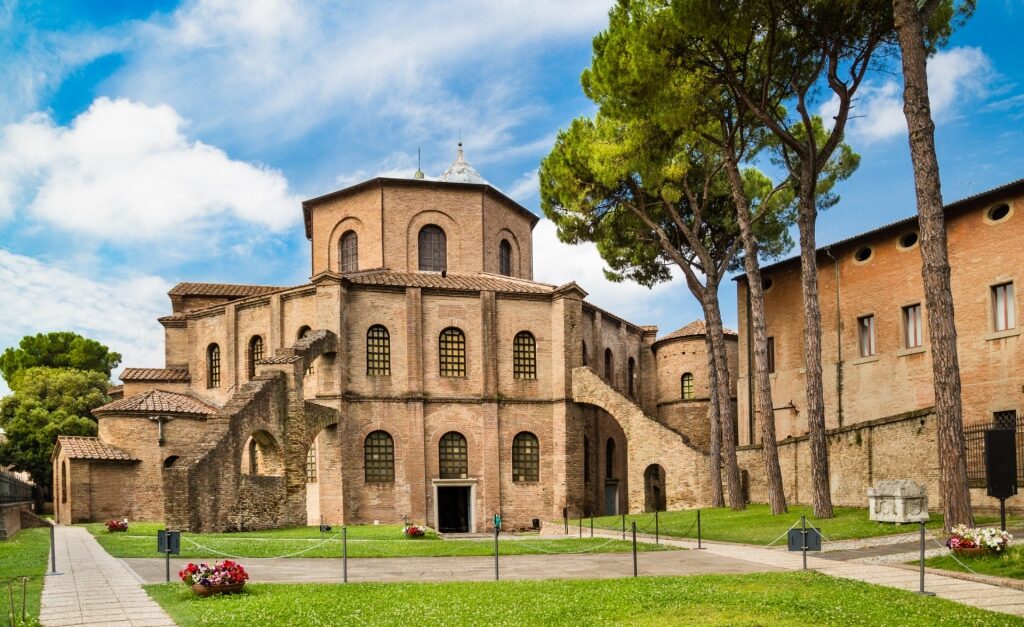 Exterior of the Basilica of San Vitale, Ravenna