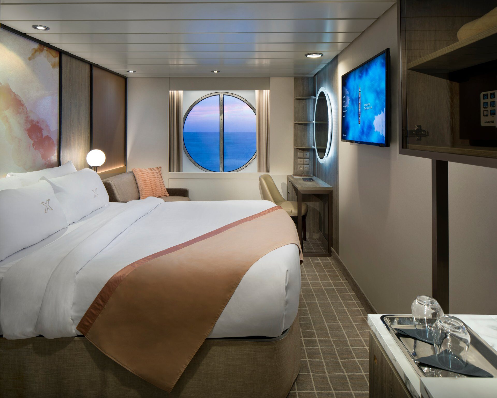 cruise ship stateroom