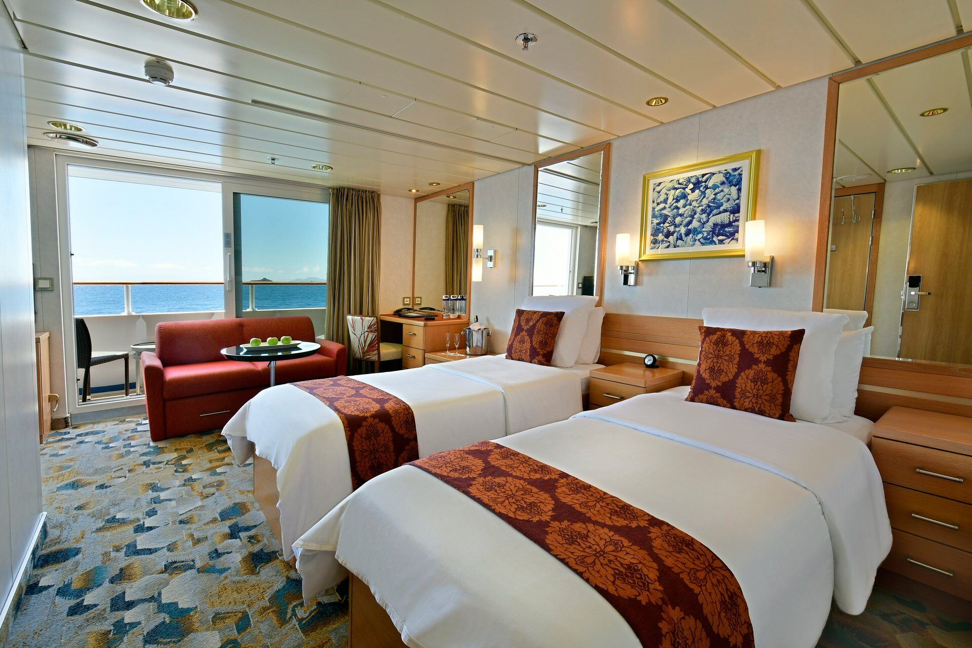 cruise room front or back