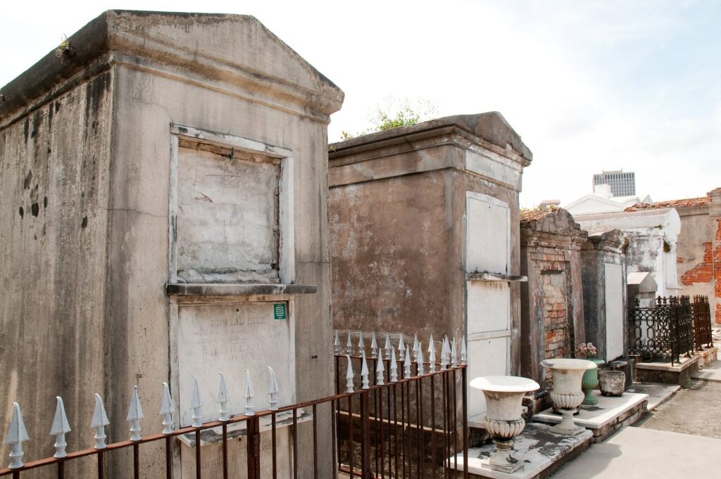haunted places to visit in New Orleans - St. Louis Cemetery
