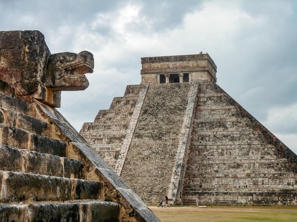 Ruins of Chichen Itza in Yucatan, Mexico