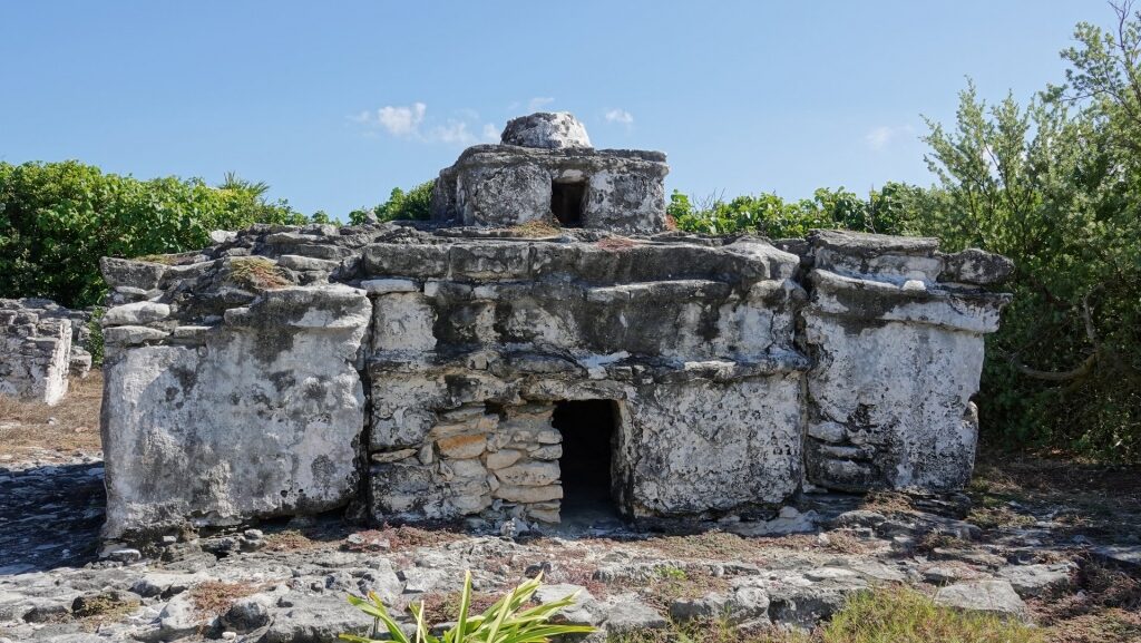 Historic ruins of El Cedral in Mexico