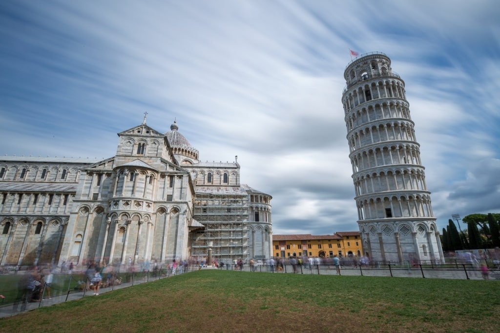 Best places to visit in the Mediterranean include the iconic Leaning Tower of Pisa