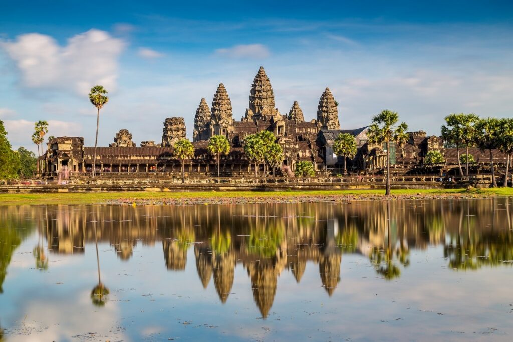 Beautiful temple of Angkor Wat