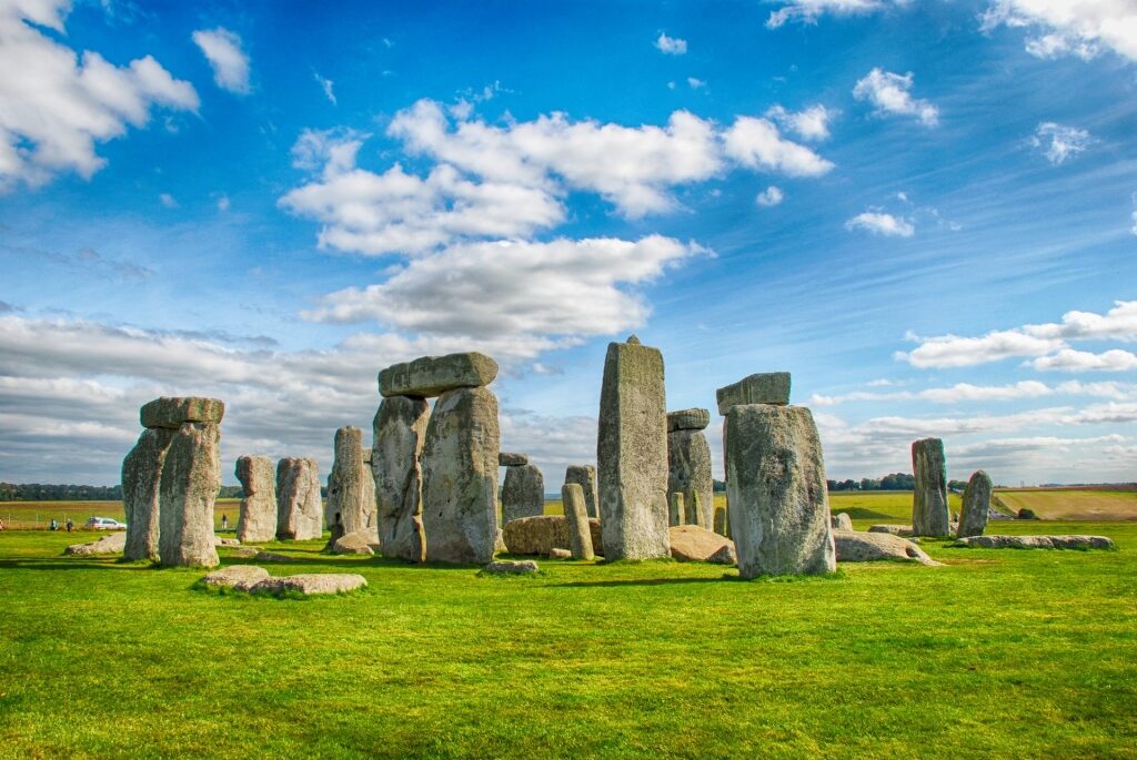 Historic stone structures in England