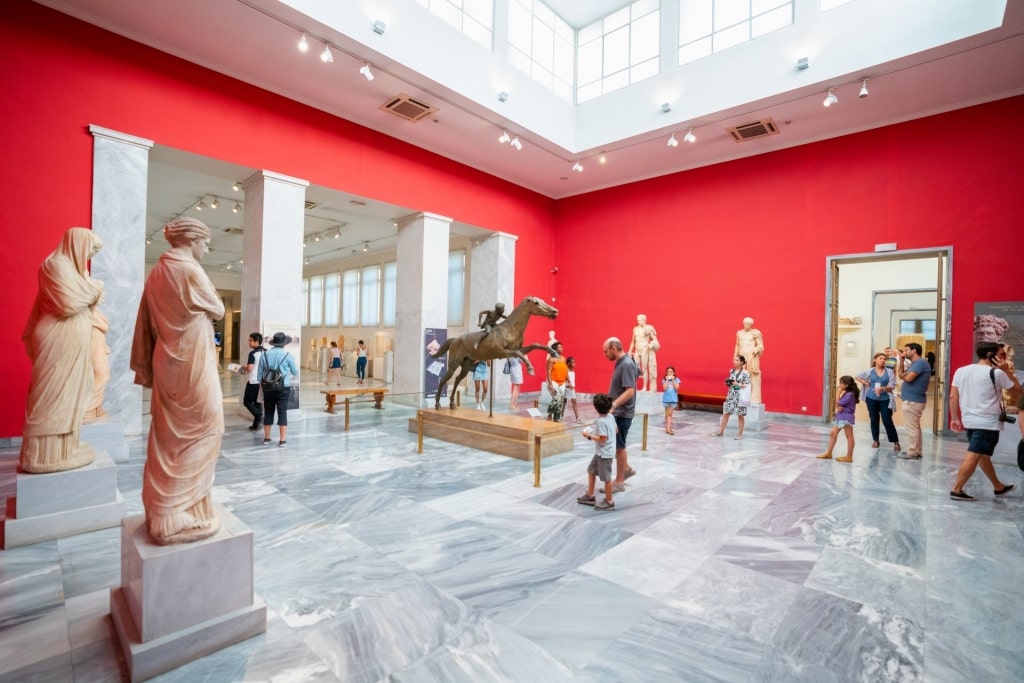 Interior of Acropolis Museum, Athens