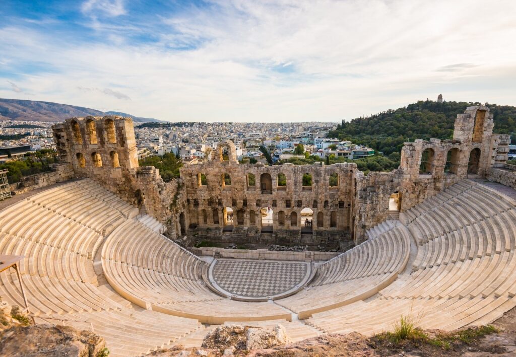 Ancient theater of Odeon of Herodes Atticus