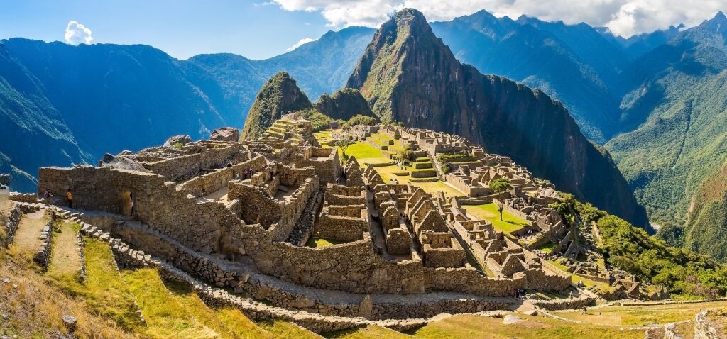 Scenic landscape of Machu Picchu