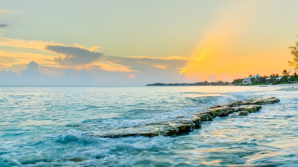 Sunset view from Cemetery Beach, Grand Cayman