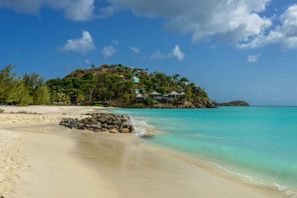 Jolly Beach, Antigua, one of the best beaches in the Caribbean