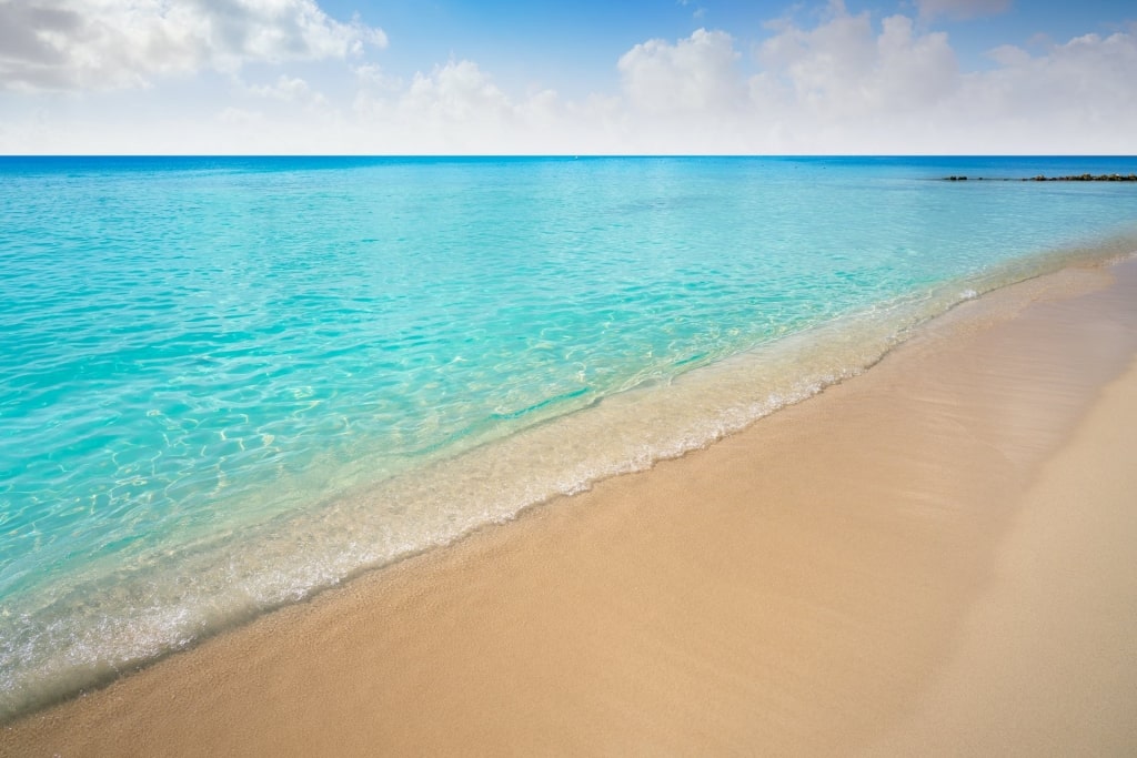 Calm waters of Playa Palancar, Cozumel