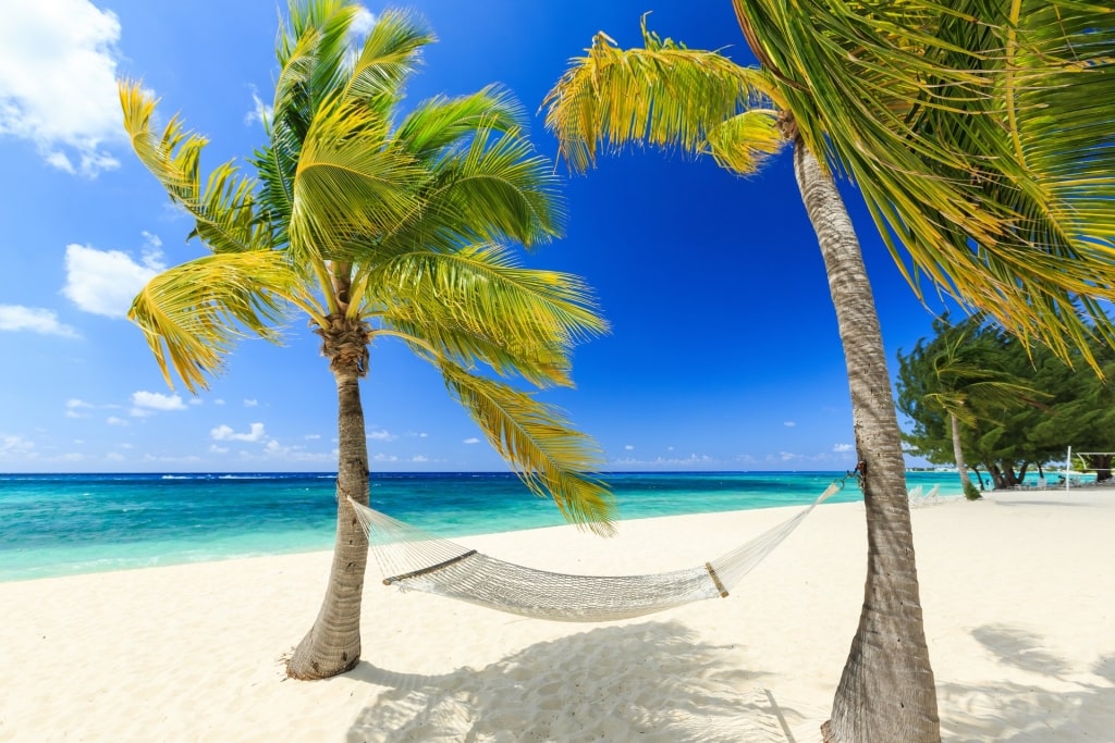 Seven Mile Beach, one of the best beaches in the Caribbean