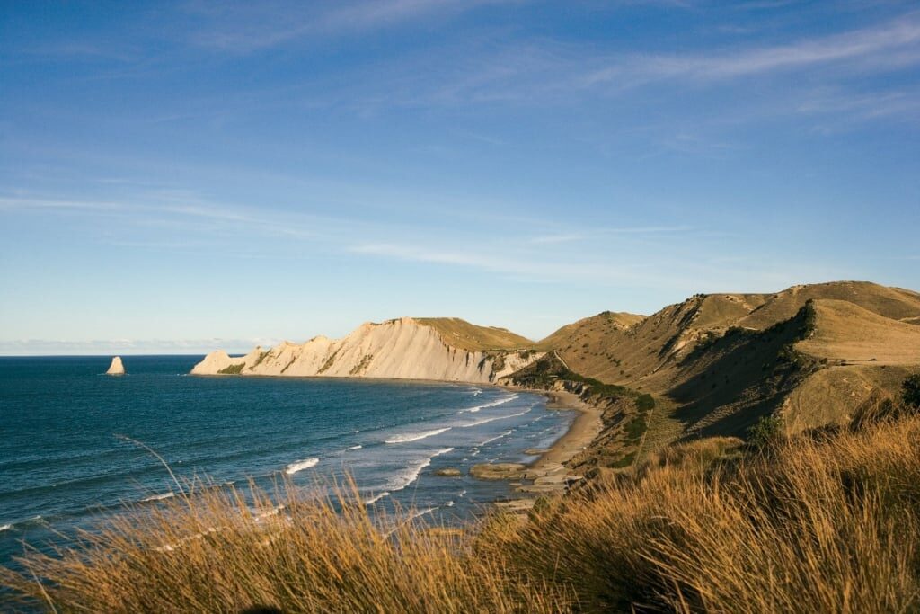 Beautiful coast of Cape Kidnappers