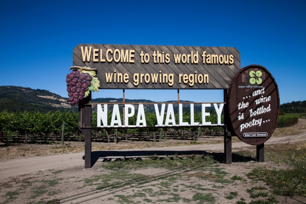 Napa Valley sign