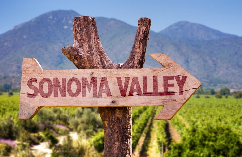 Sonoma Valley sign