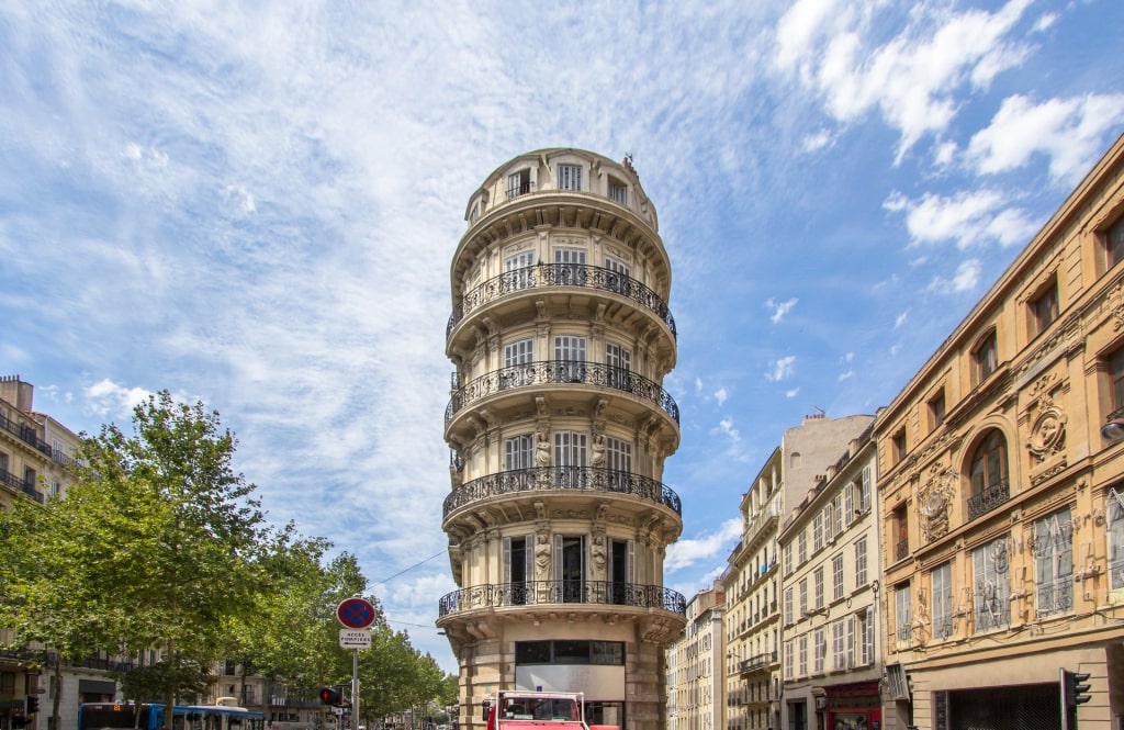 Street view of La Canebière