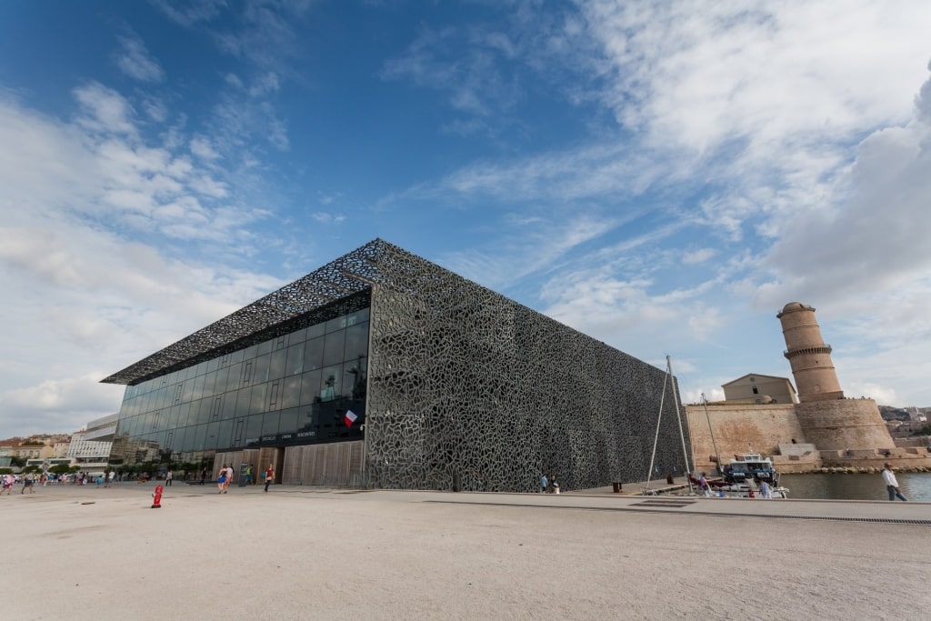 Landscape view of MuCEM