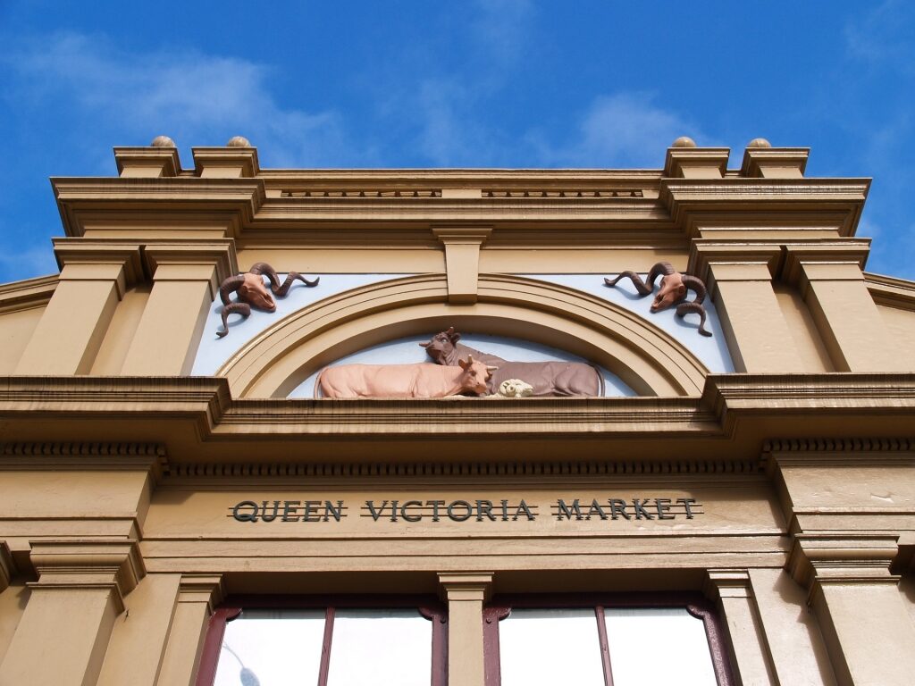 Entrance to Queen Victoria Market