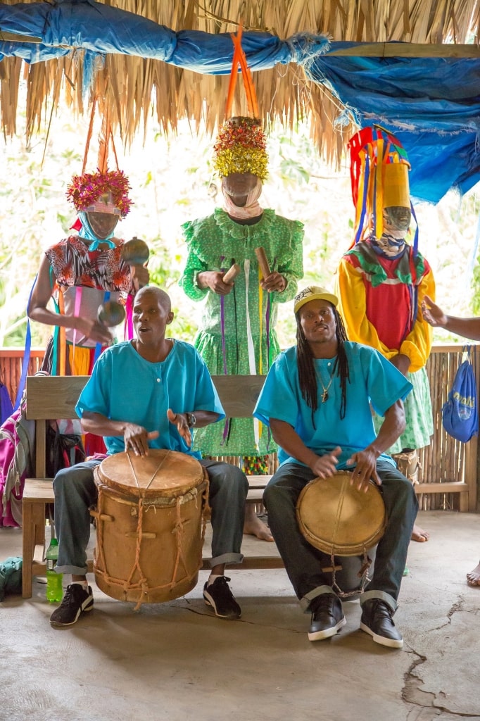 Performance of Roatan locals