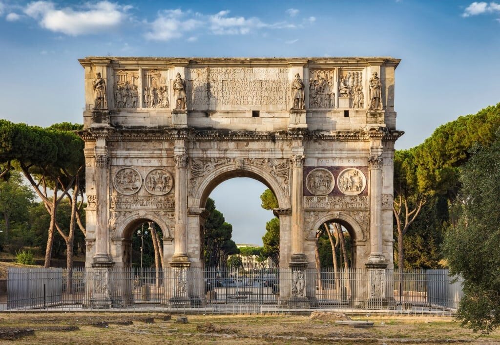 Historical site of Arch of Constantine