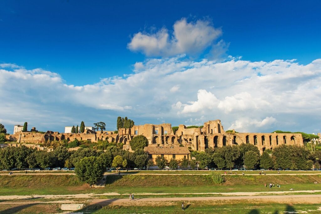 View of Palatine Hill with Circus Maximus