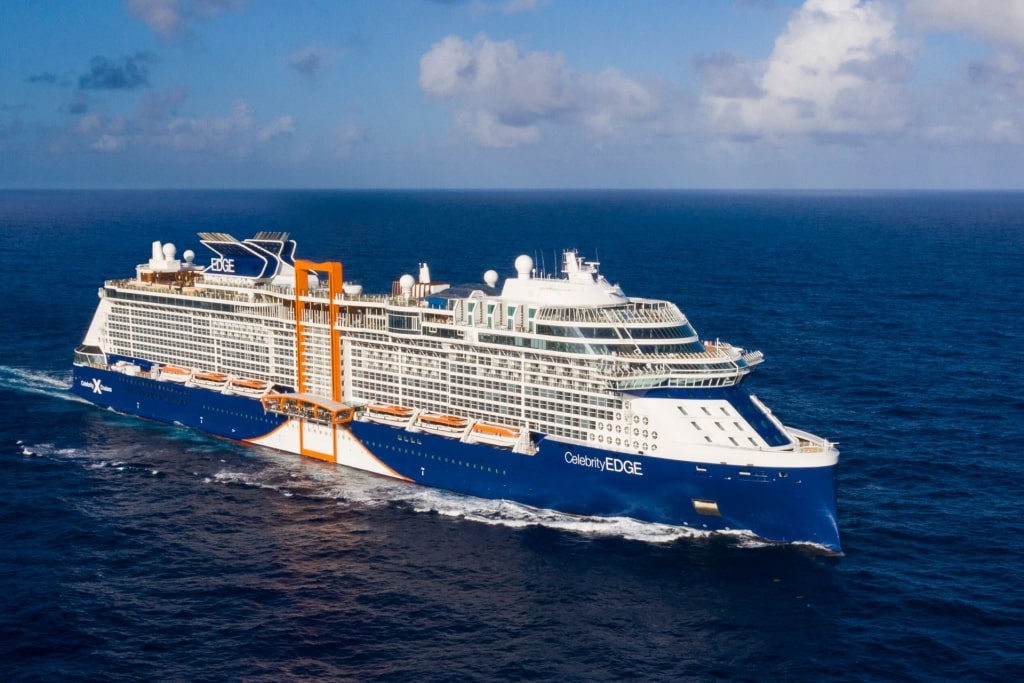 Celebrity Edge ship exterior