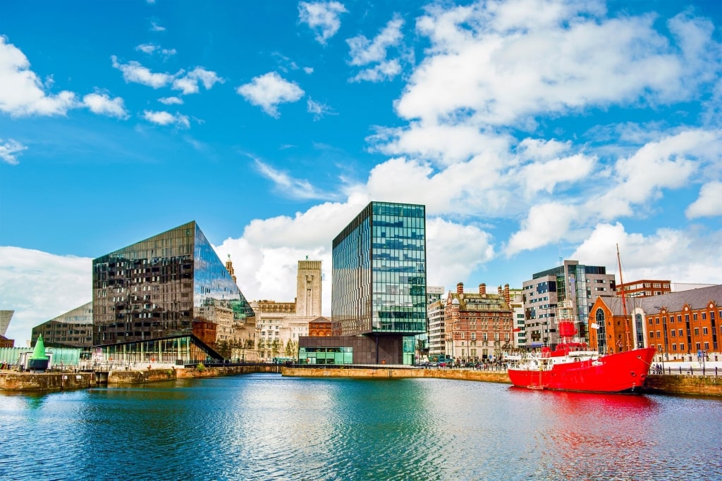 Beautiful buildings in Liverpool