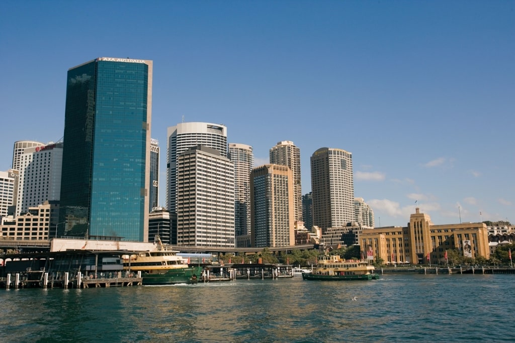 View of Sydney Harbour